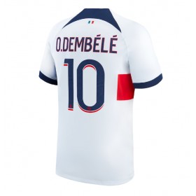 Paris Saint-Germain Ousmane Dembele #10 Borta Kläder 2023-24 Kortärmad